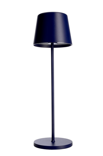 LED-Akku-Tischleuchte CANIS | Kobaltblau | Touchdimmer | IP65
