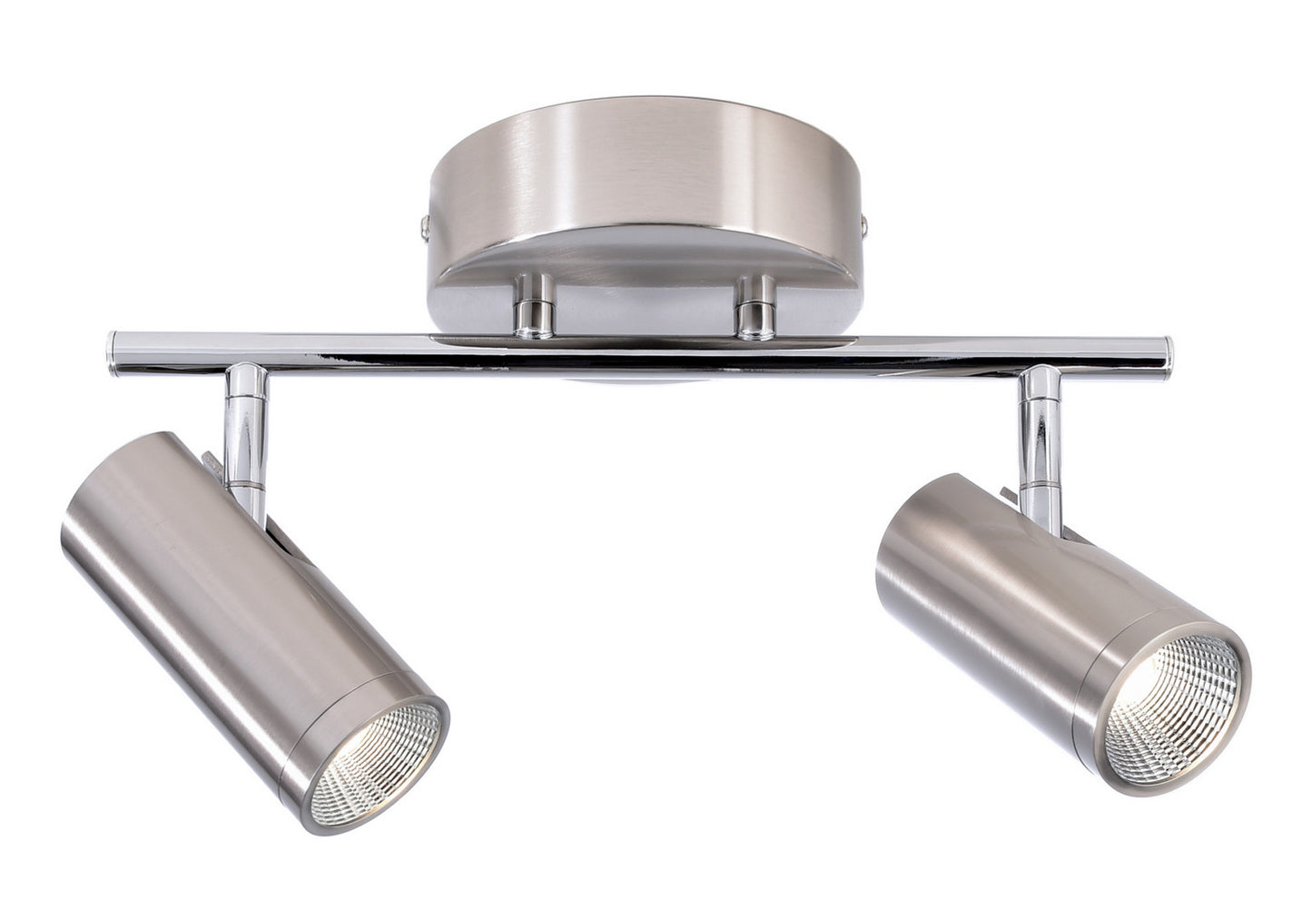 Deckenaufbauleuchte - Becrux II, 11 W, DIM, 3000 K, Silber