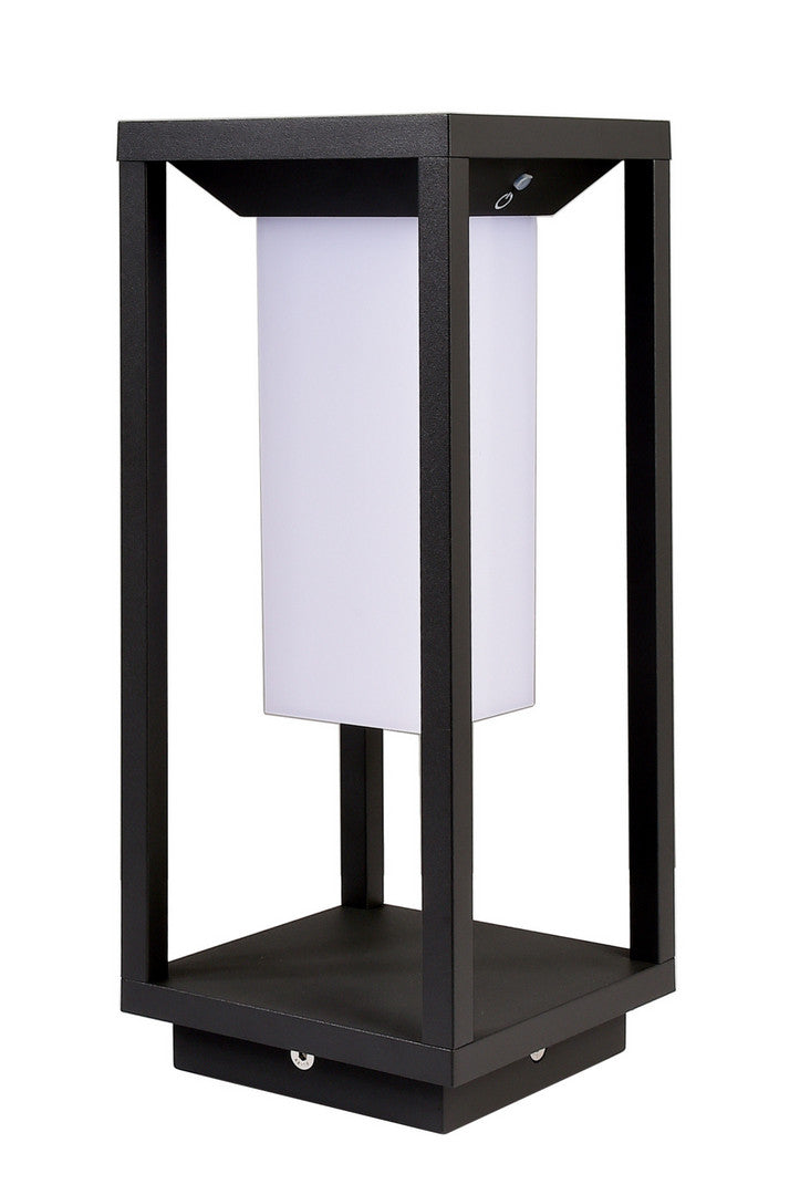 Solaraufbauleuchte - Samas Solar Motion 340 mm, 2,2 W, 3000 K, Grau