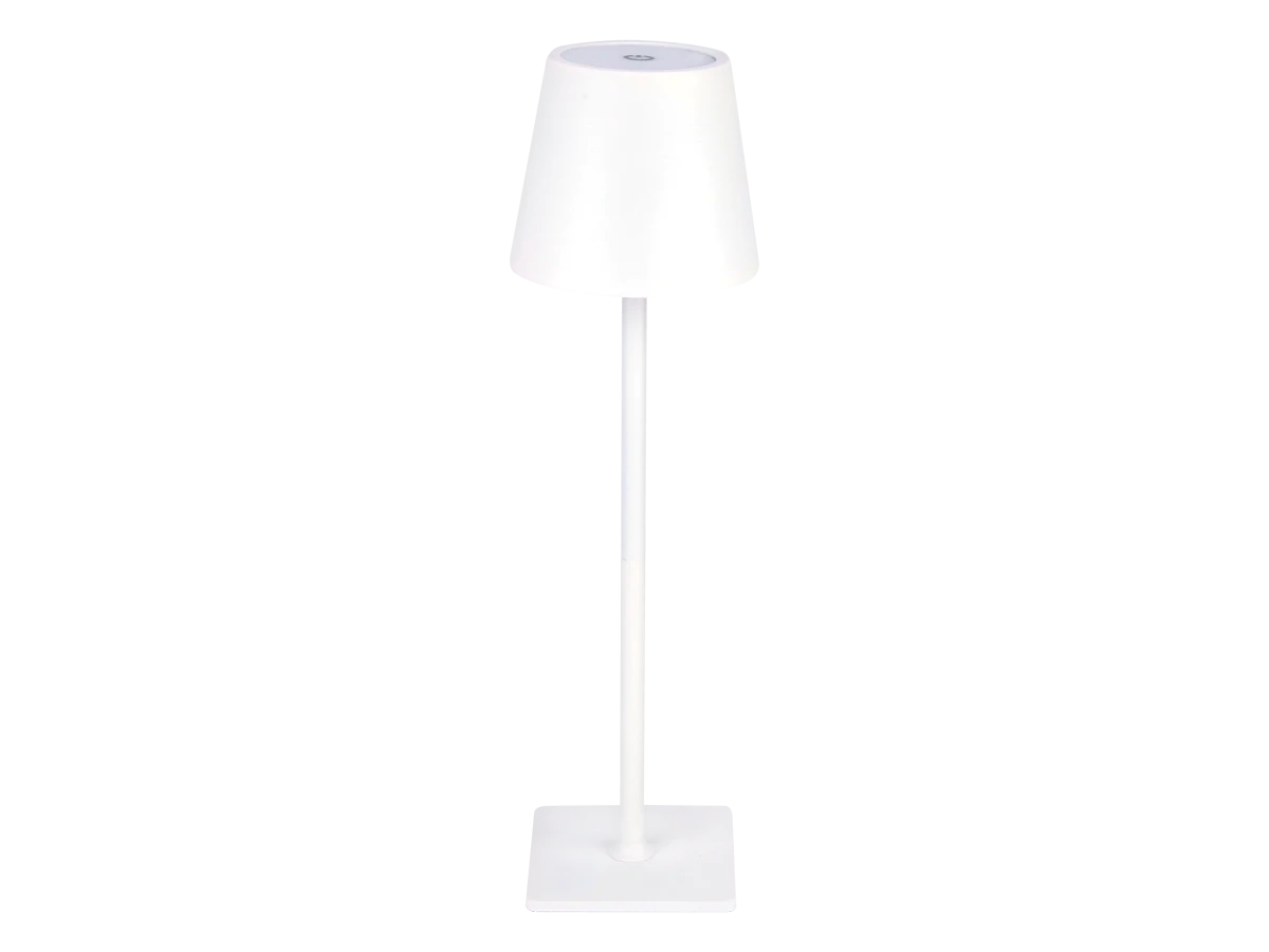 Elegante Akku-Tischlampe „TAZA“  kabellos, dimmbar & wetterfest