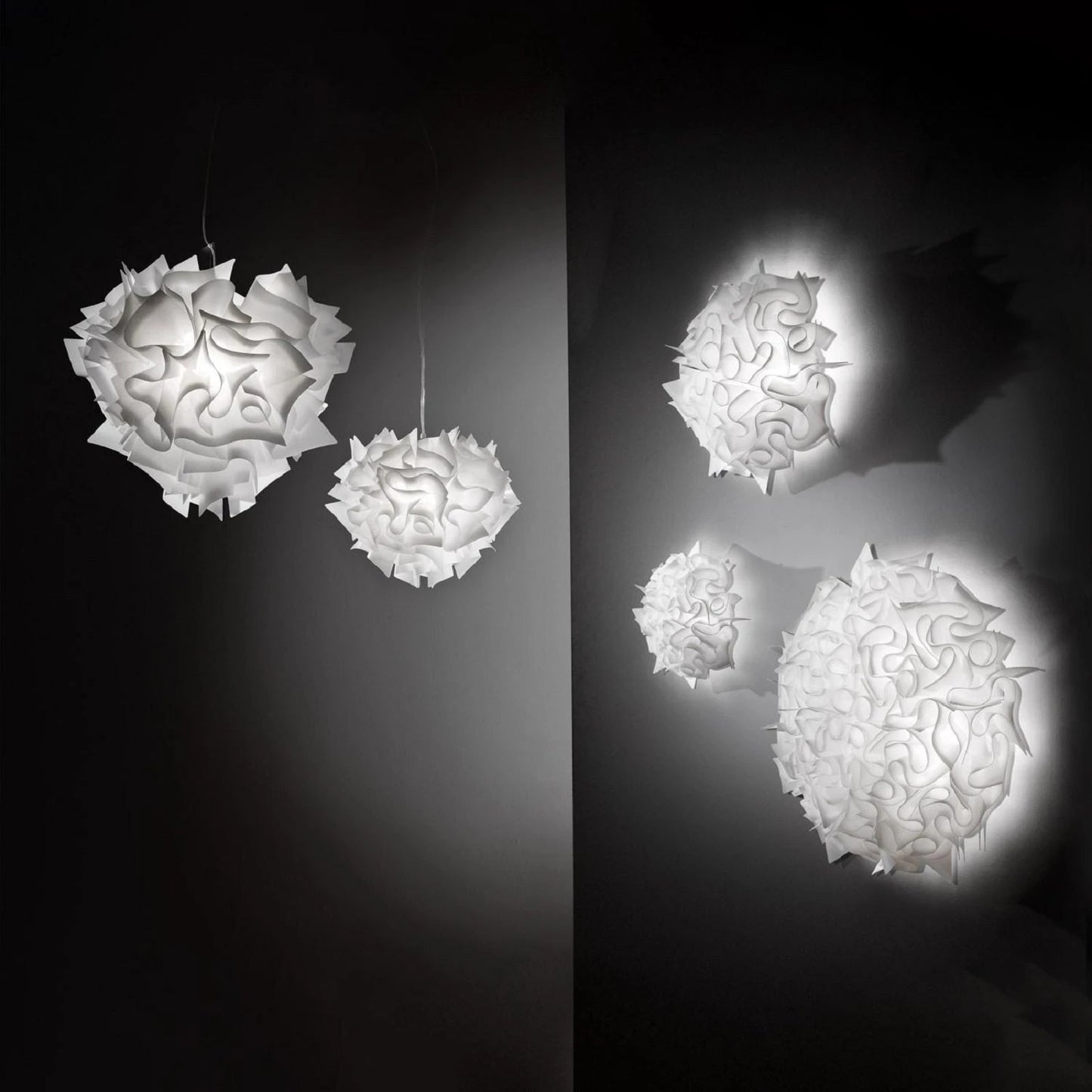 SLAMP Veli Mini Foliage | Designer Wandleuchte & Deckenleuchte mit floraler Form