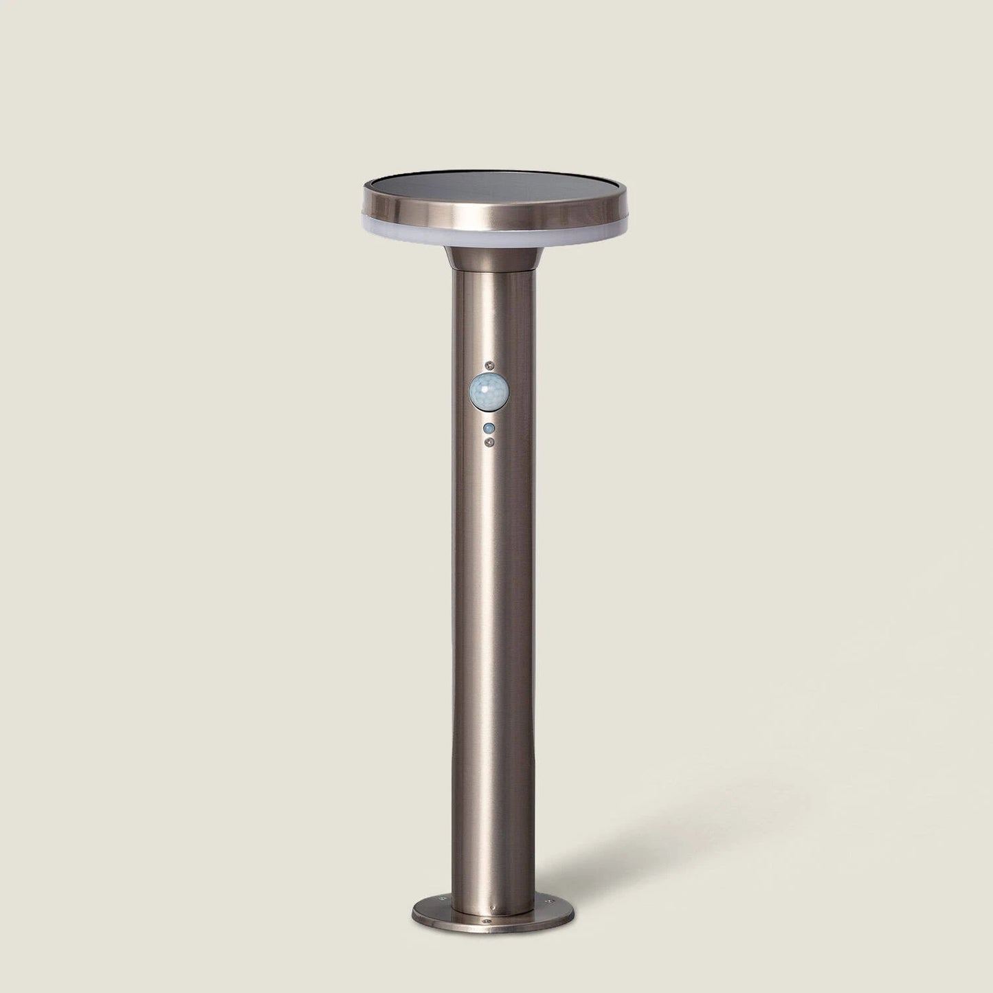 LED Solar-Wegeleuchte Helios Inox mit Bewegungsmelder | 45 cm Edelstahl