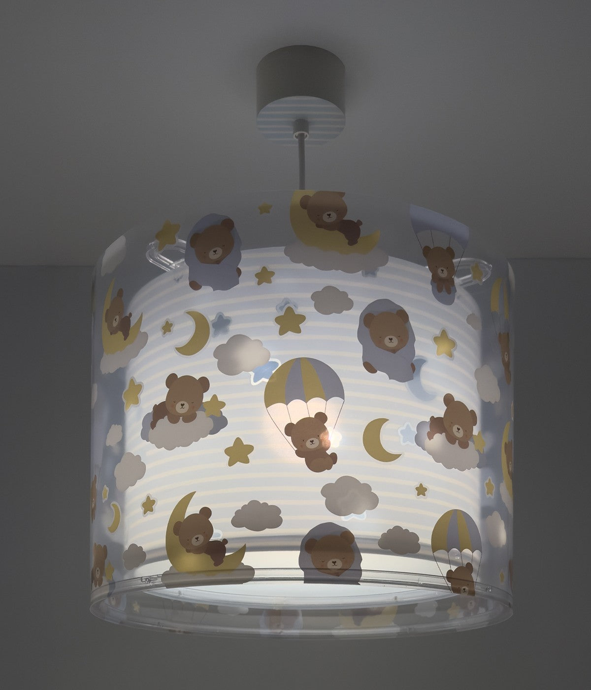 Deckenleuchte Baby Teddy Blau – Bären