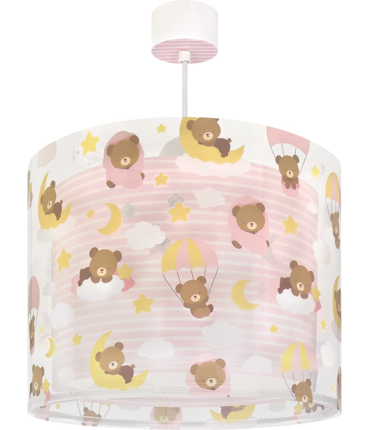 Kinderzimmer Deckenleuchte Baby Teddy Rosa