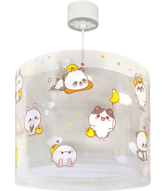 Deckenleuchte Kawaii Friends | Tiere Grau