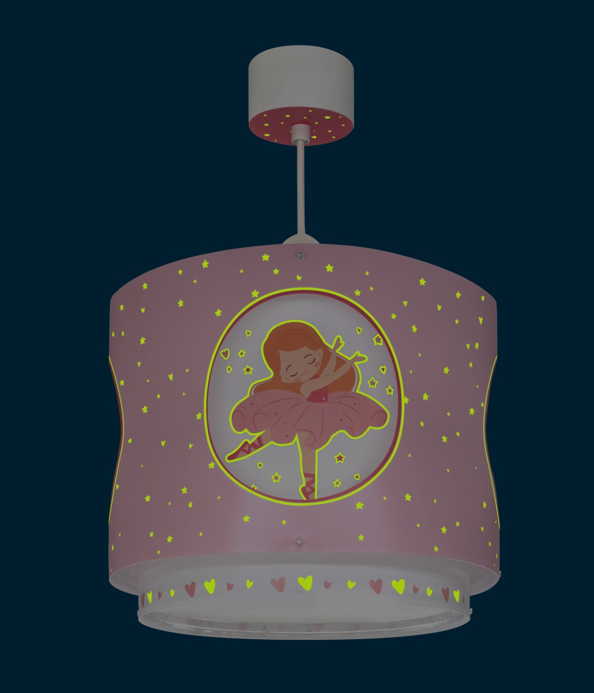 Kinderzimmer Deckenleuchte Princess Dance – Kleine Ballerinas