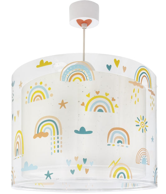 Kinderzimmer Deckenleuchte Kawaii Rainbow – Regenbogen Rosa
