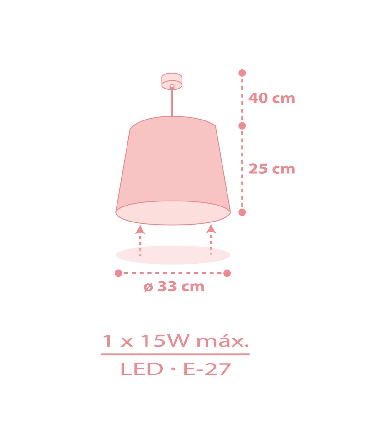 Kinderzimmer Deckenleuchte Star Light – Sterne Rosa