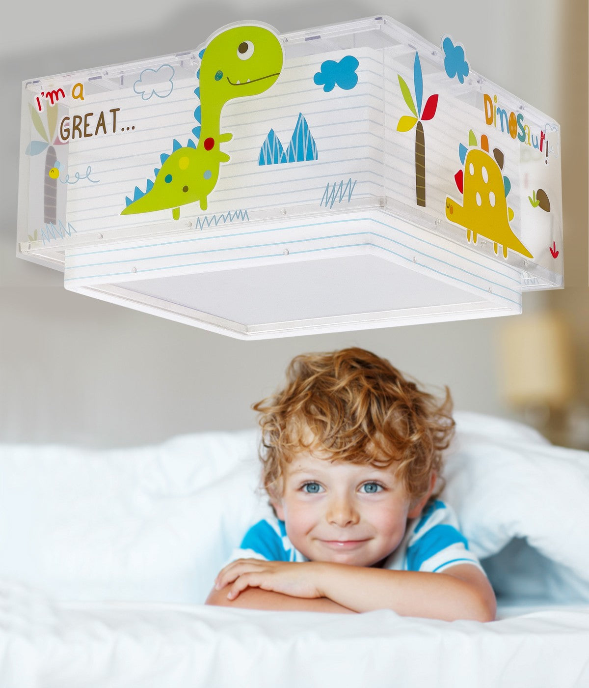 Kinderzimmer Deckenleuchte Baby Dinos – Dinosaurier