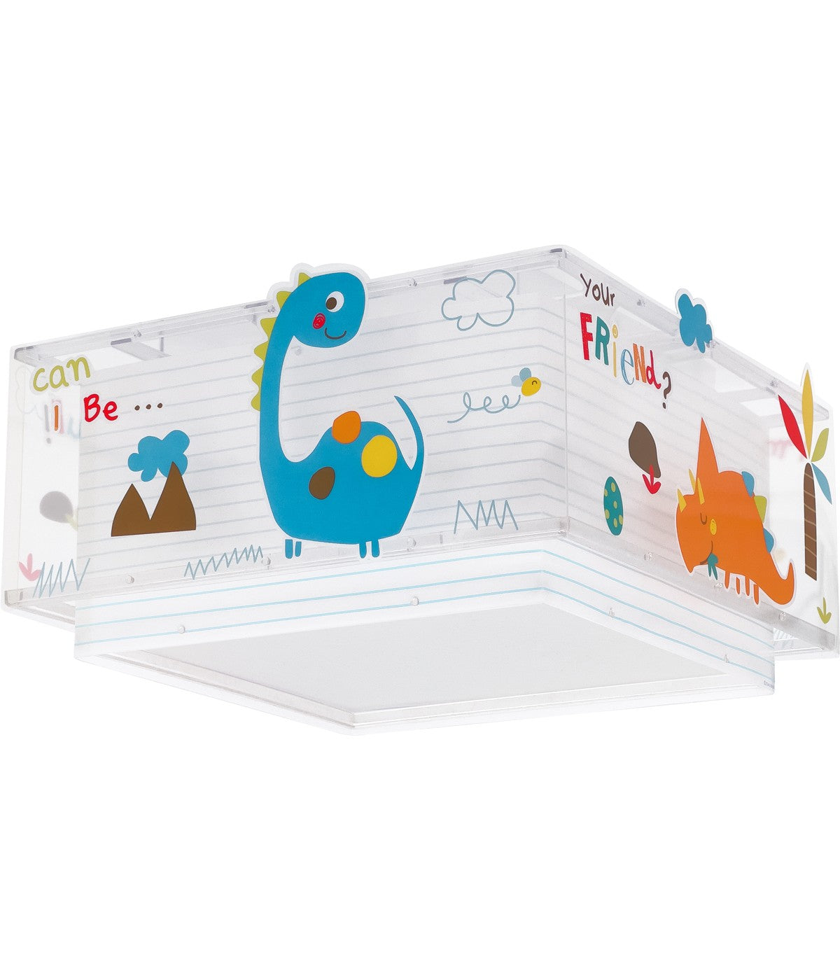 Kinderzimmer Deckenleuchte Baby Dinos – Dinosaurier