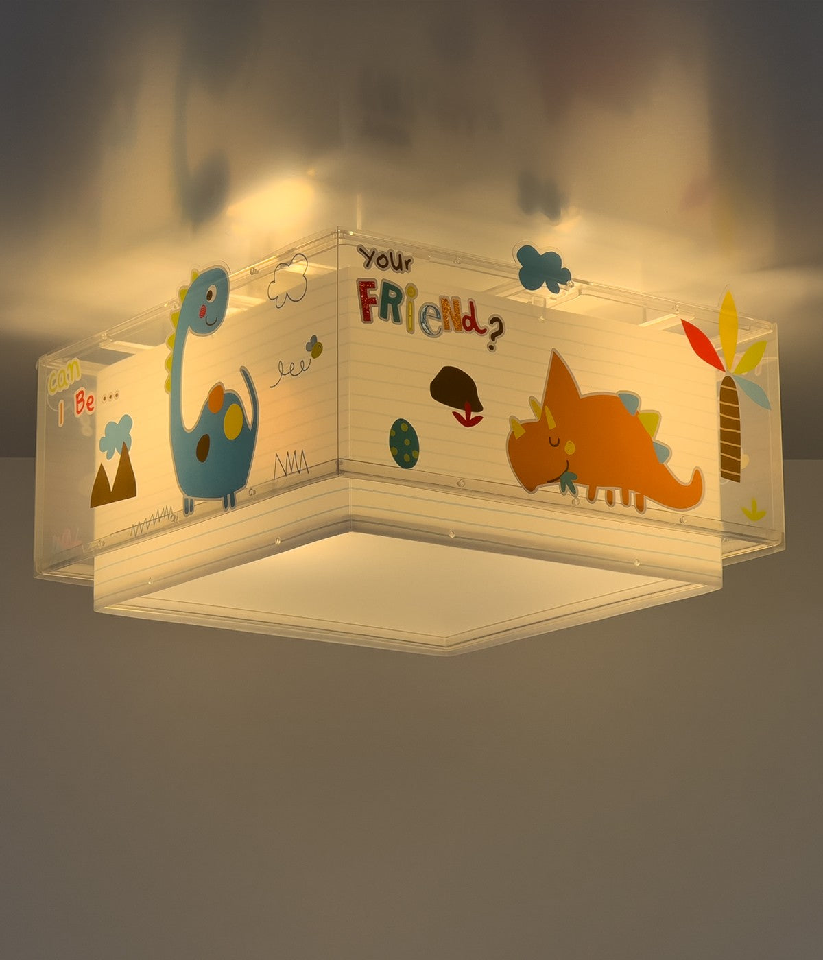 Kinderzimmer Deckenleuchte Baby Dinos – Dinosaurier