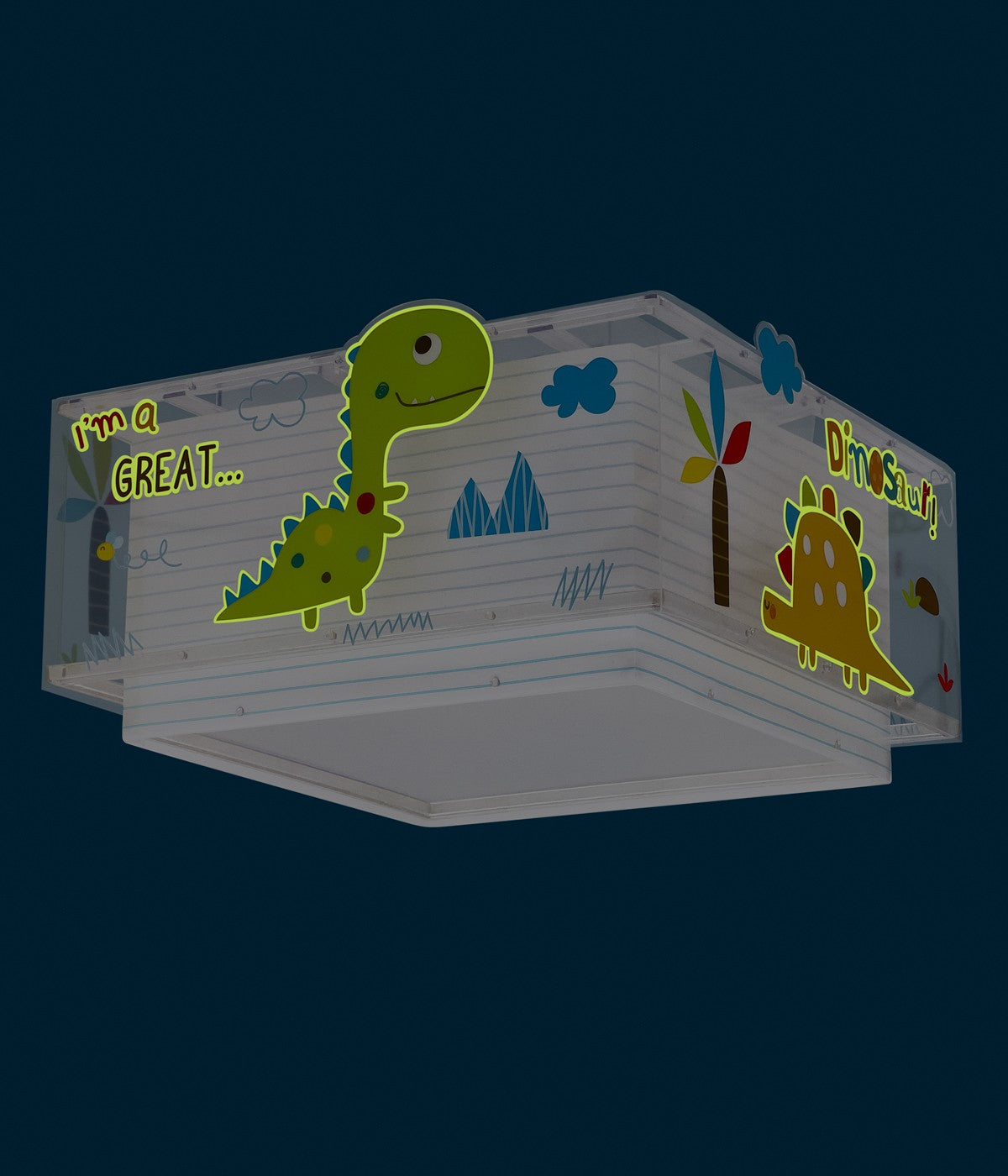 Kinderzimmer Deckenleuchte Baby Dinos – Dinosaurier