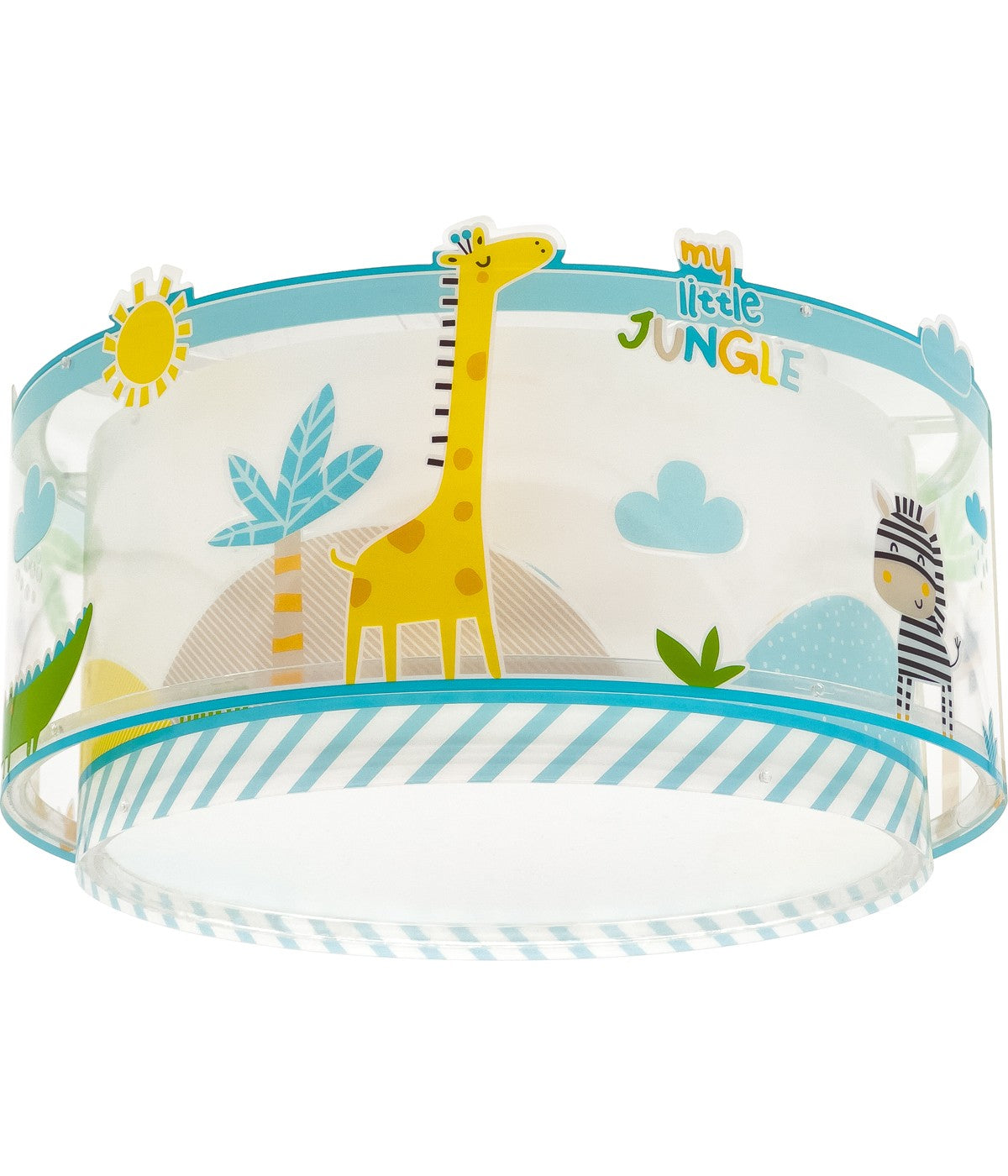 Deckenleuchte Little Jungle – Dschungeltiere