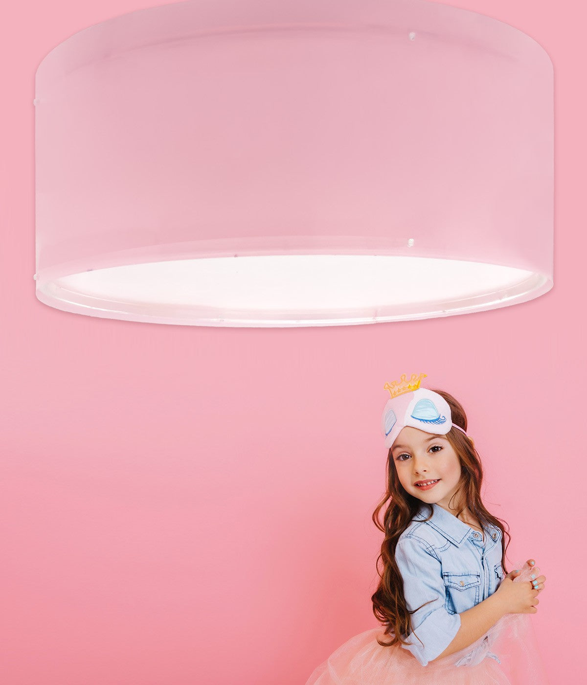 Kinderzimmer Deckenleuchte Color Light Rosa