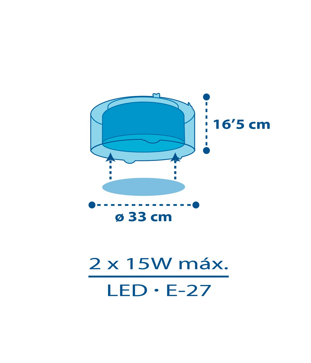 Kinderzimmer Deckenleuchte Planets – Sonnensystem