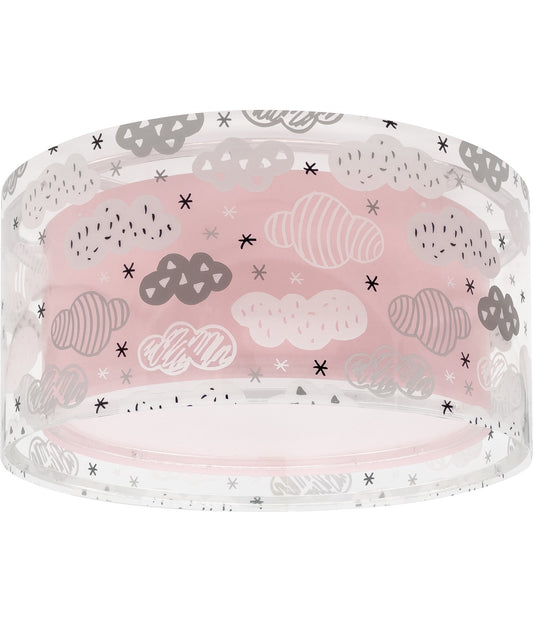 Kinderzimmer Deckenleuchte Clouds – Wolke Rosa