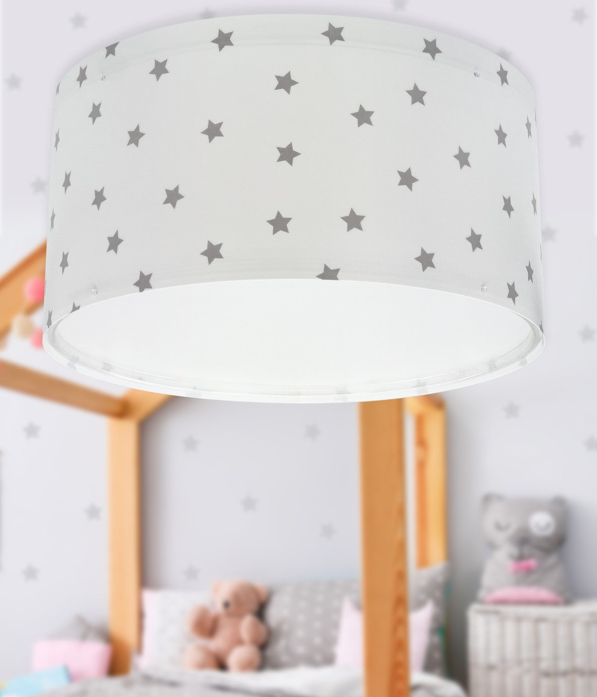 Kinderzimmer Deckenleuchte Star Light – Stern Weiß