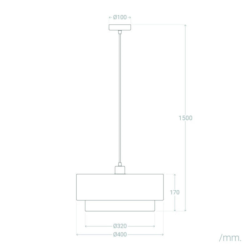 Pendelleuchte | Fiedrich aus Stoff