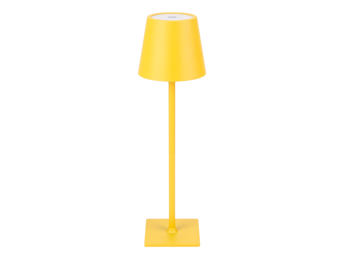 Elegante Akku-Tischlampe „TAZA“  kabellos, dimmbar & wetterfest