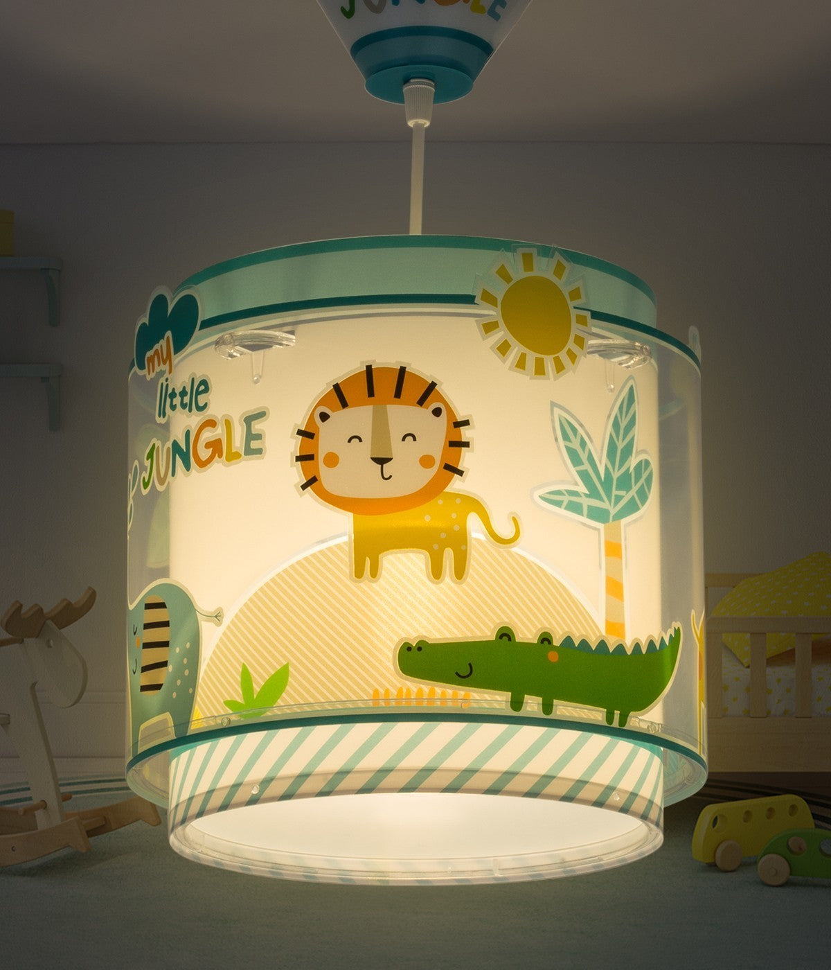 Kinderzimmer Deckenleuchte My Little Jungle – Dschungeltiere