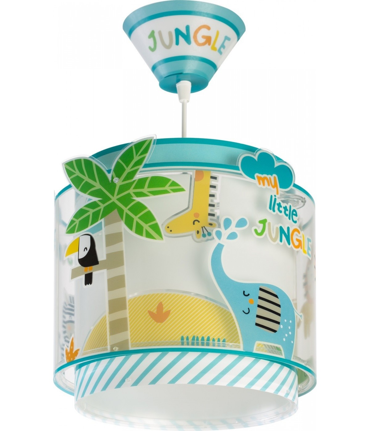 Kinderzimmer Deckenleuchte My Little Jungle – Dschungeltiere