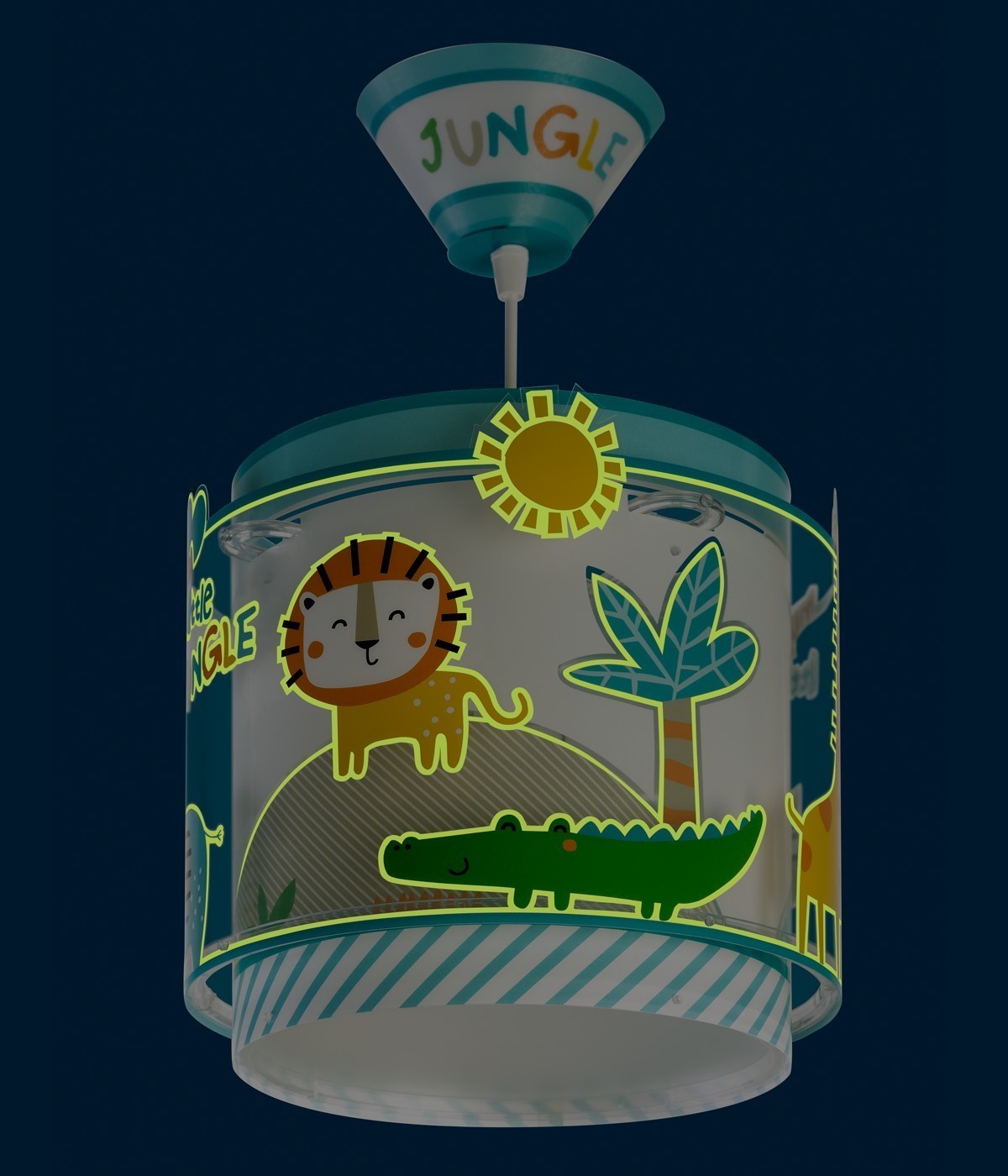 Kinderzimmer Deckenleuchte My Little Jungle – Dschungeltiere