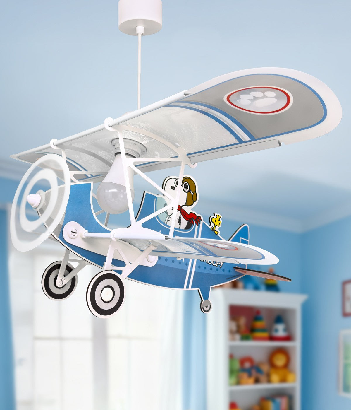 Snoopy- Kinderzimmer- Deckenleuchte für kleine und große Träumer