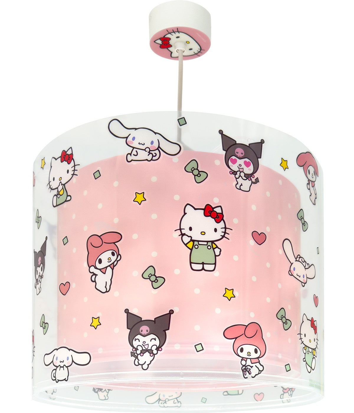 Kinderzimmer Deckenlampe Hello Kitty, Kuromi, My Melody & Cinnamoroll