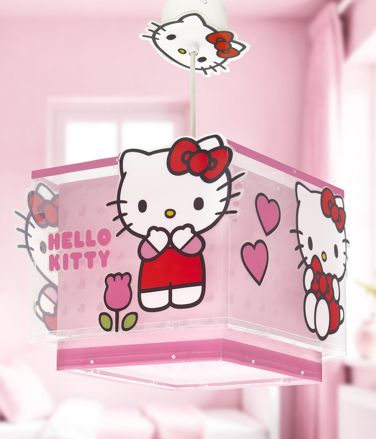 Hello Kitty- Kinderzimmer- Deckenleuchte voller Fantasie und Freundlichkeit