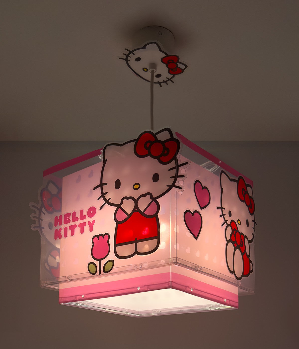 Hello Kitty- Kinderzimmer- Deckenleuchte voller Fantasie und Freundlichkeit