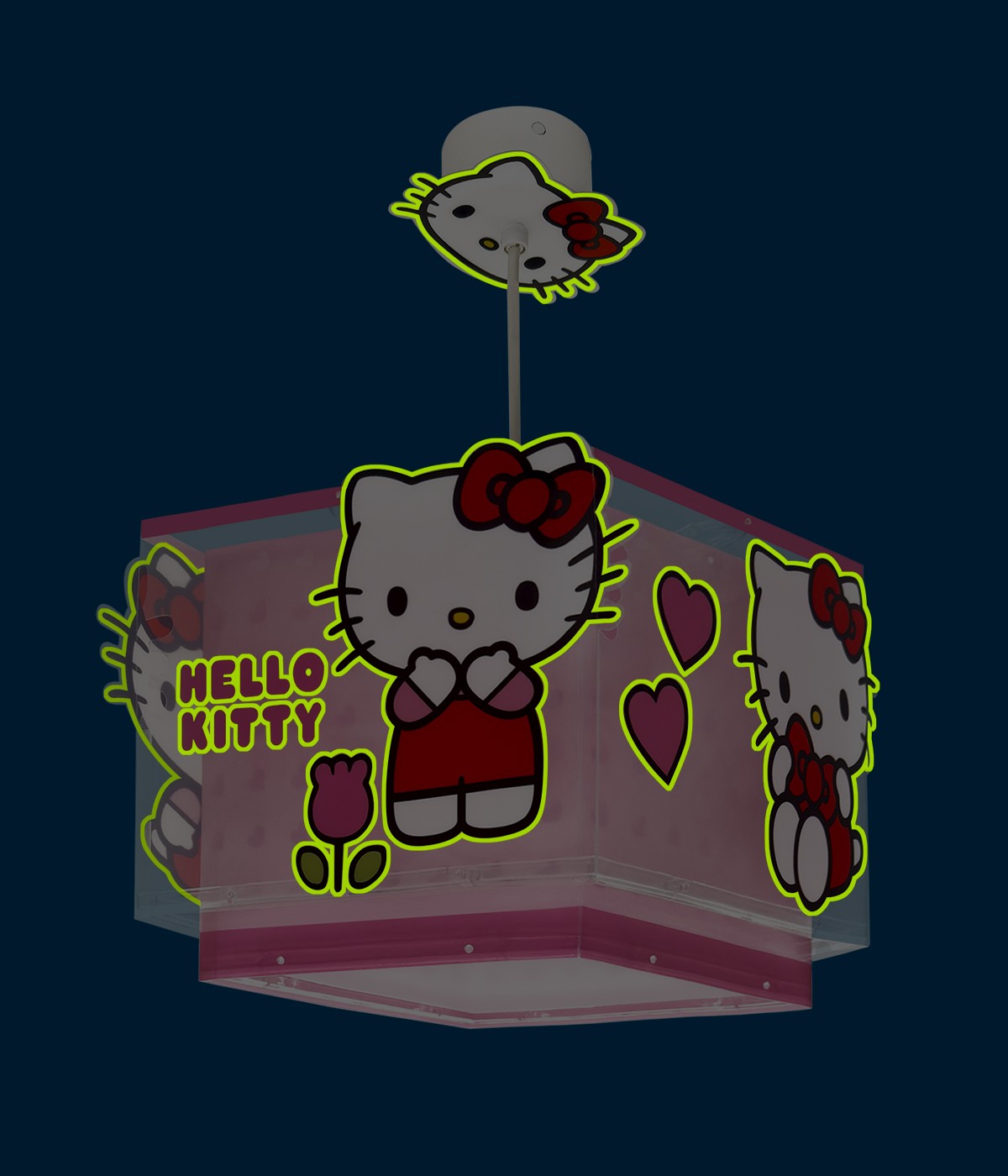 Hello Kitty- Kinderzimmer- Deckenleuchte voller Fantasie und Freundlichkeit