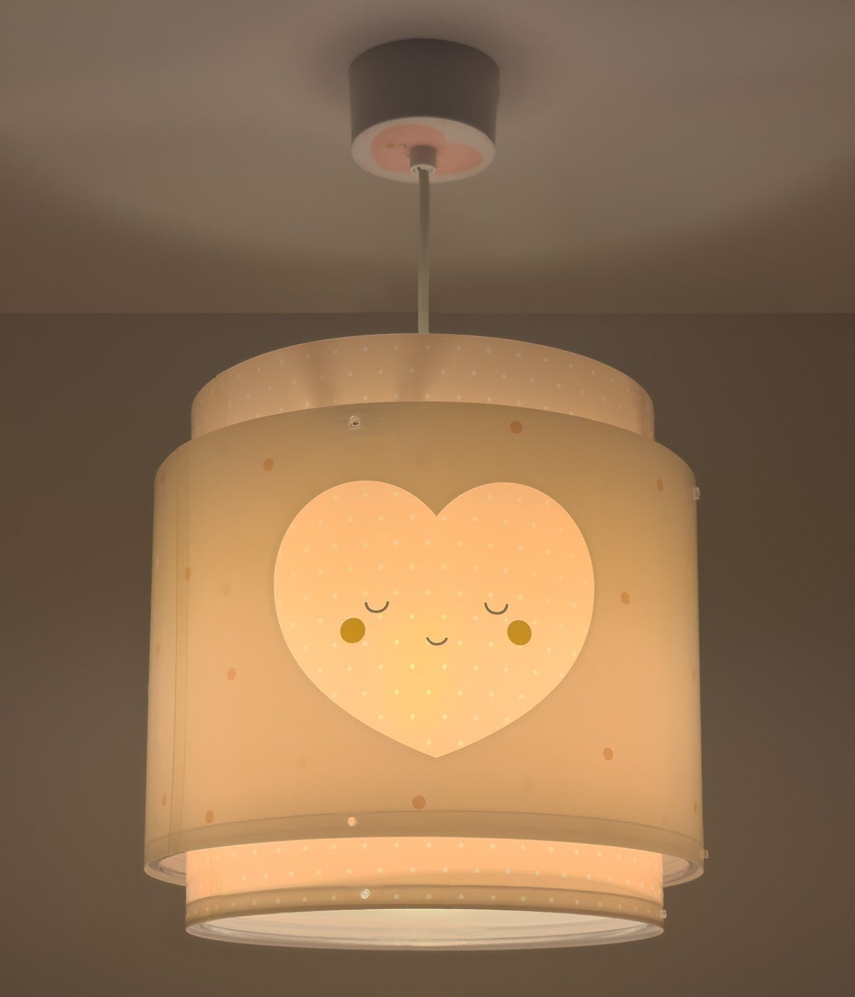 Deckenleuchte Baby Dreams | Herzen Rosa