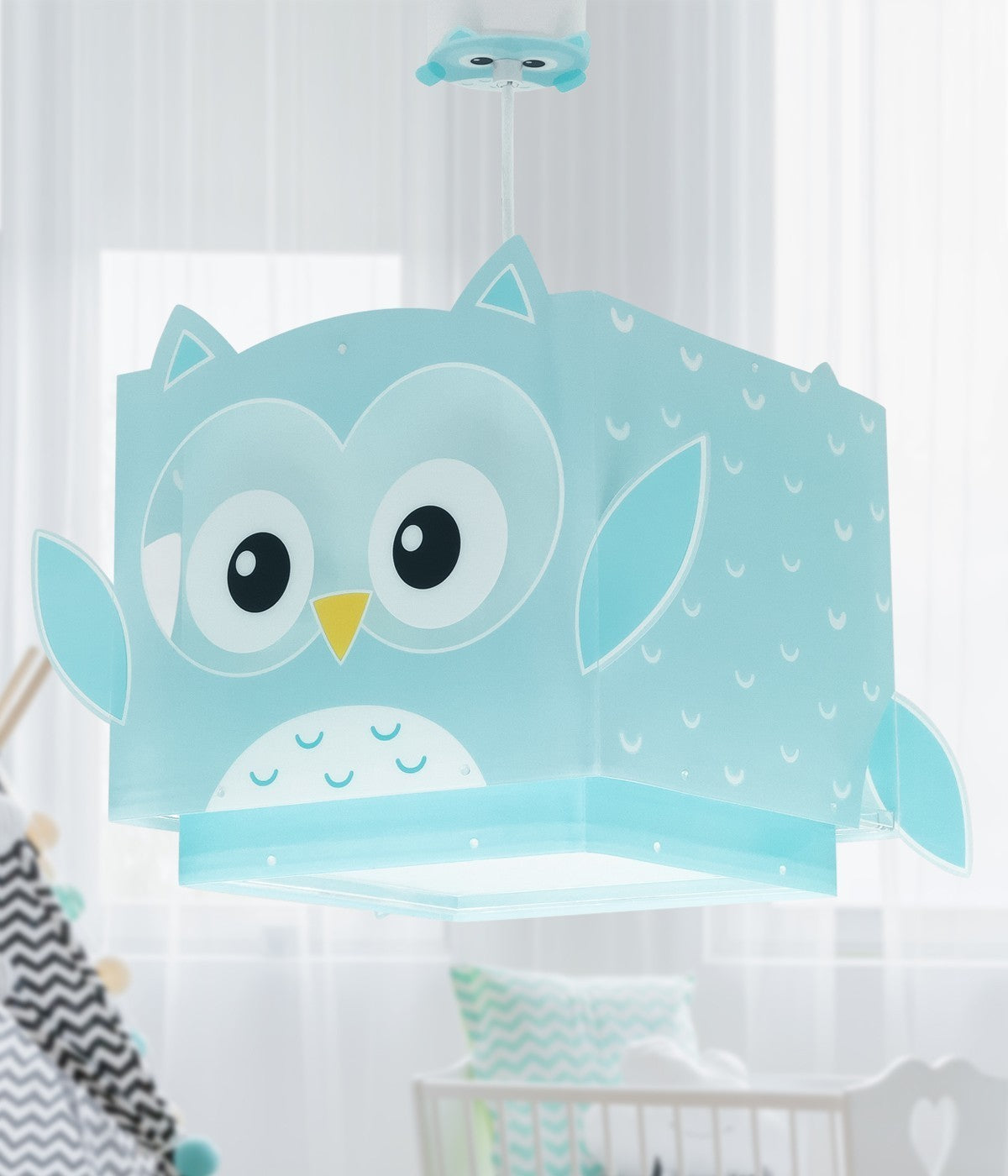 Kinderzimmer Deckenleuchte Little Blue Owl