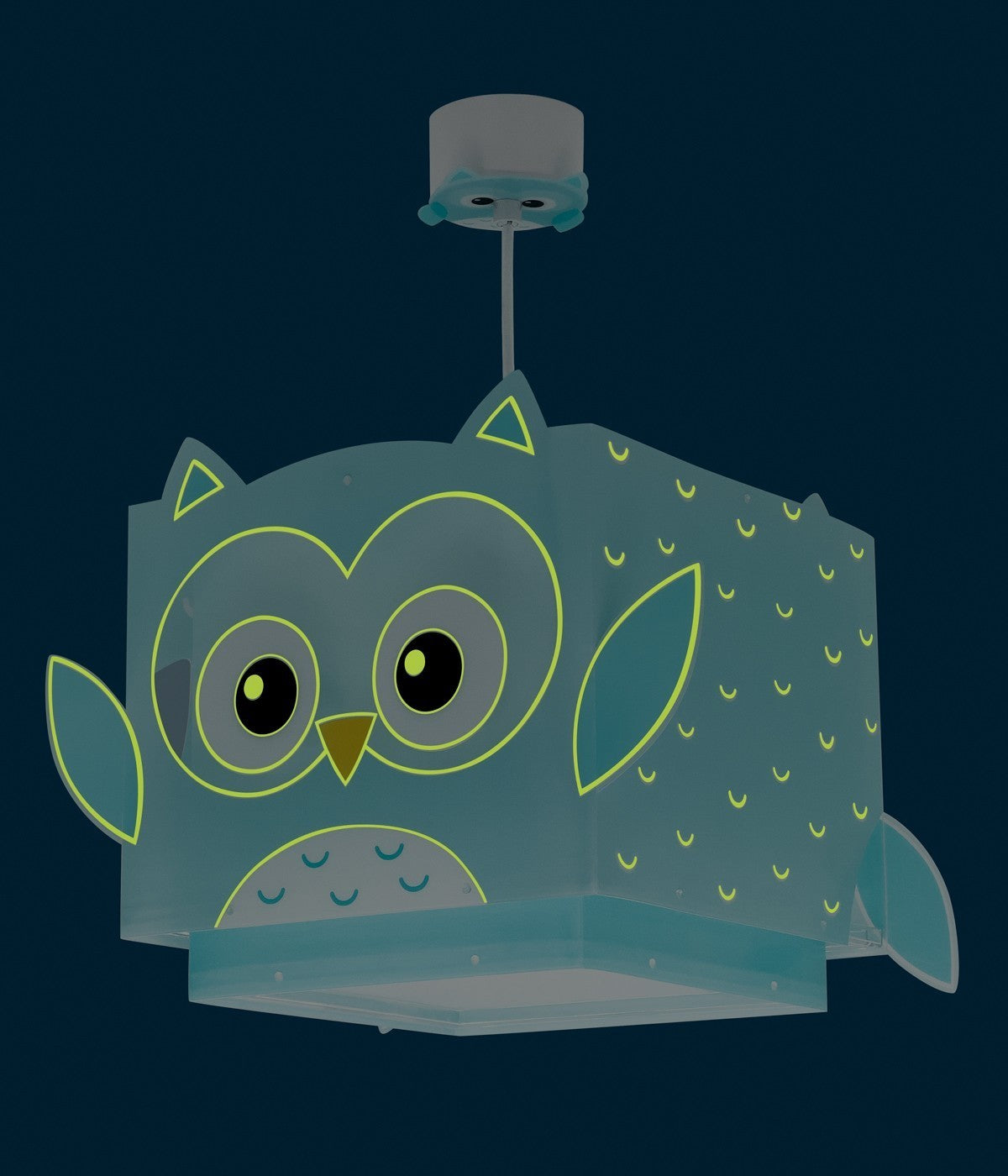 Kinderzimmer Deckenleuchte Little Blue Owl