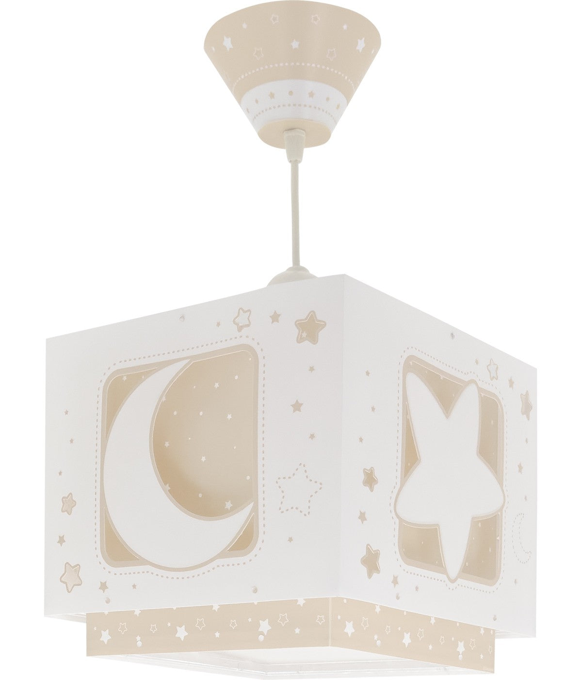 Kinderzimmer Deckenleuchte Luna & Sterne Beige