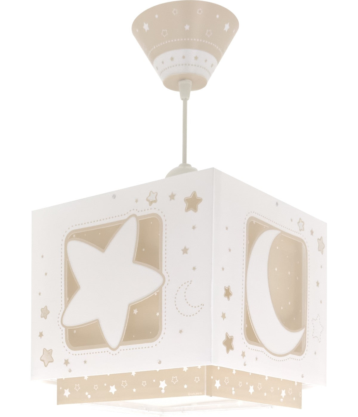 Kinderzimmer Deckenleuchte Luna & Sterne Beige
