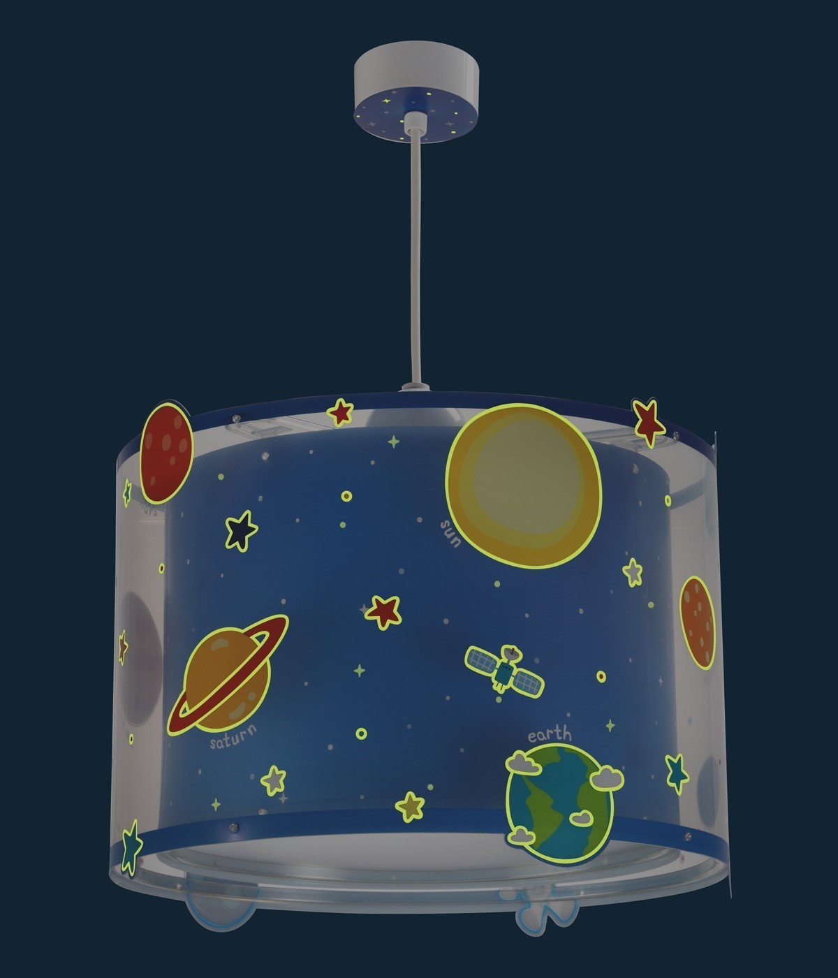 Kinderzimmer Deckenleuchte  Sonnensystem