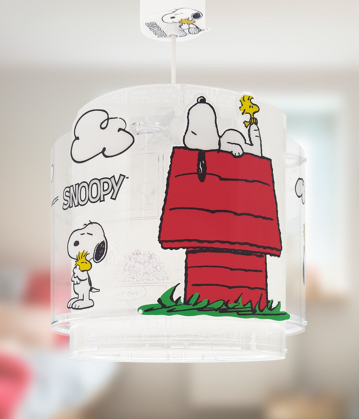 Snoopy- Kinderzimmer- Deckenleuchte für kleine und große Träumer