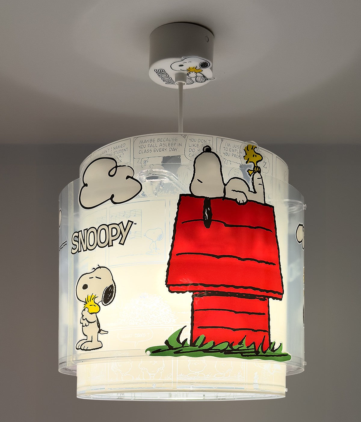 Snoopy- Kinderzimmer- Deckenleuchte für kleine und große Träumer