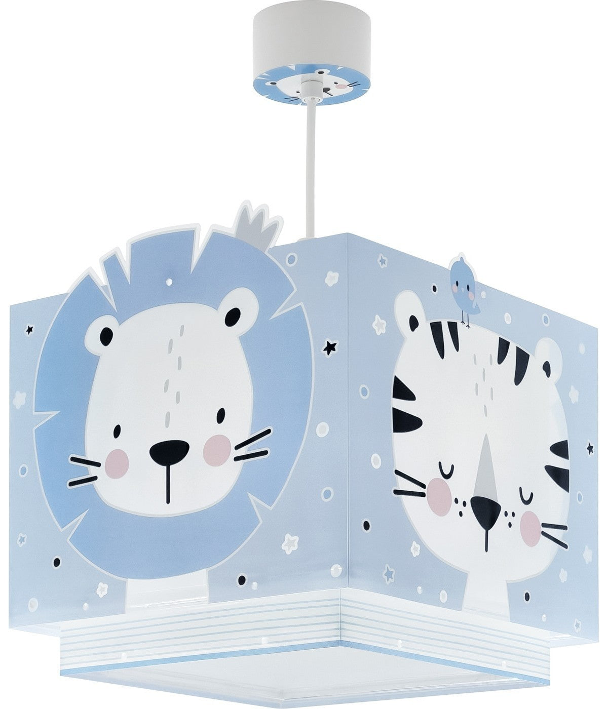 Kinderzimmer Deckenleuchte Baby Jungle Blau