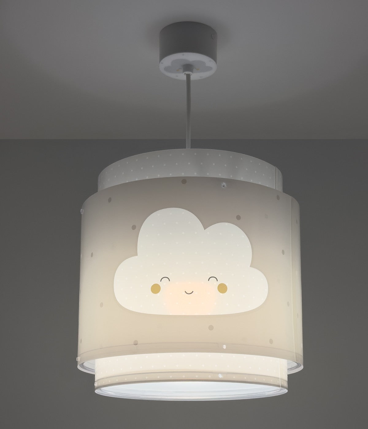 Deckenleuchte Baby Dreams | Wolken Grau