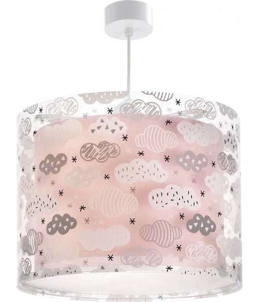 Babyzimmer Deckenleuchte Wolke Rosa