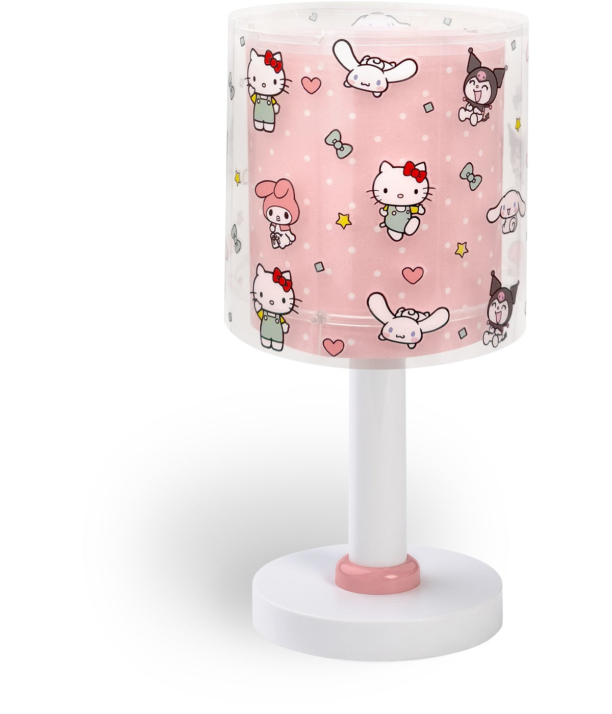 Kinder-Nachttischleuchte Hello Kitty & Friends – Kuromi, My Melody & Cinnamoroll