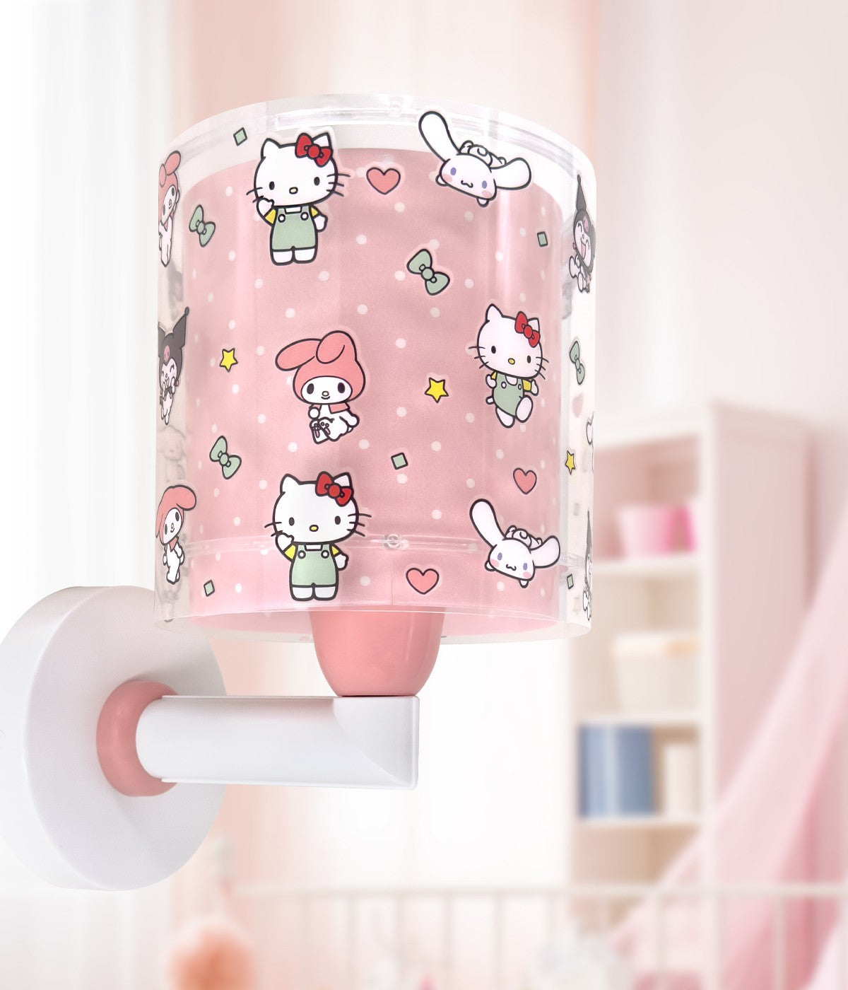 Wandleuchte Hello Kitty & Friends – Kuromi, My Melody & Cinnamoroll
