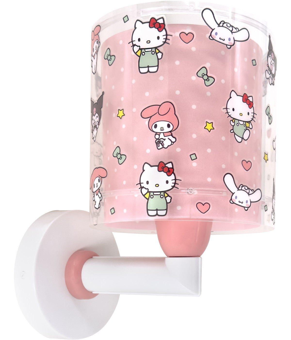Wandleuchte Hello Kitty & Friends – Kuromi, My Melody & Cinnamoroll