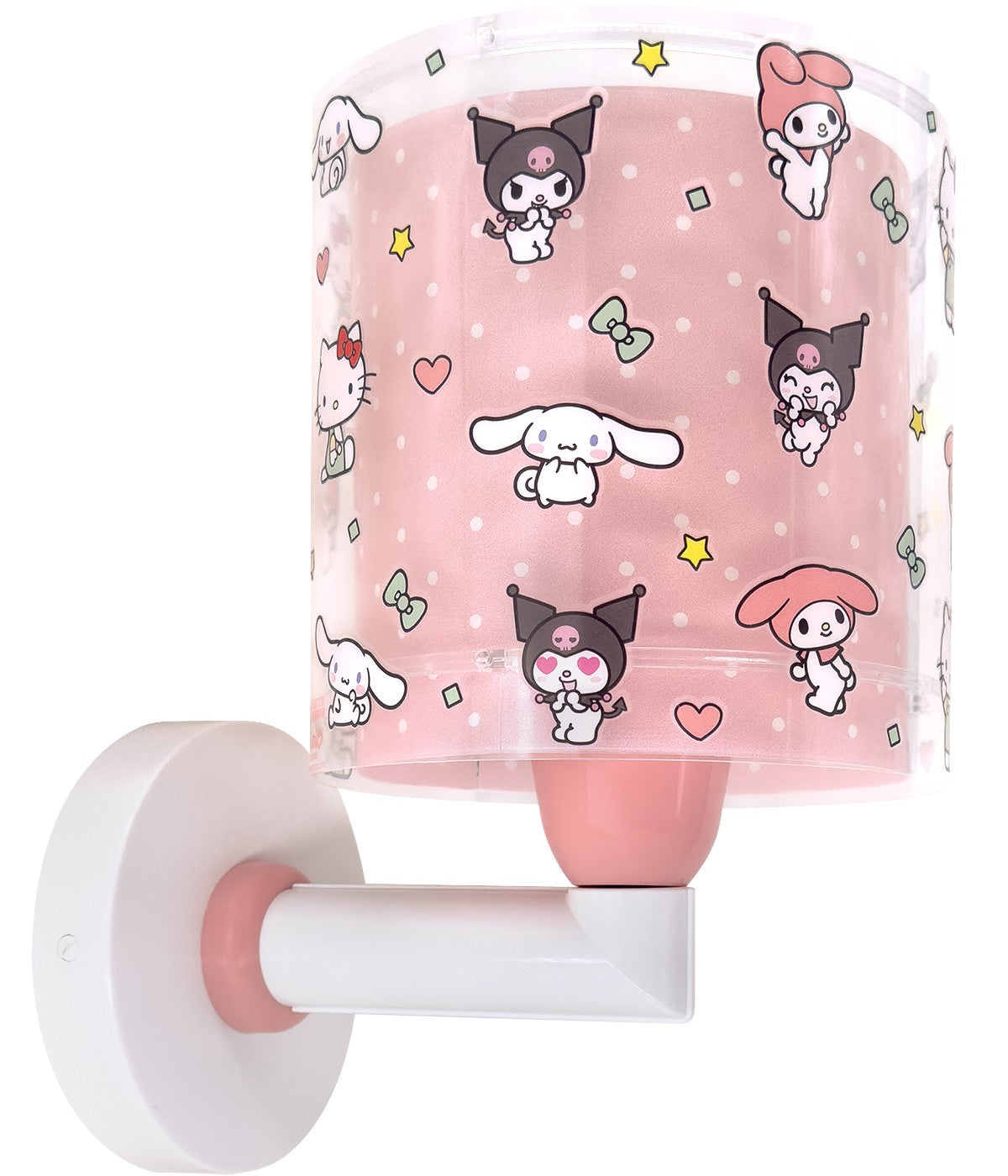 Wandleuchte Hello Kitty & Friends – Kuromi, My Melody & Cinnamoroll