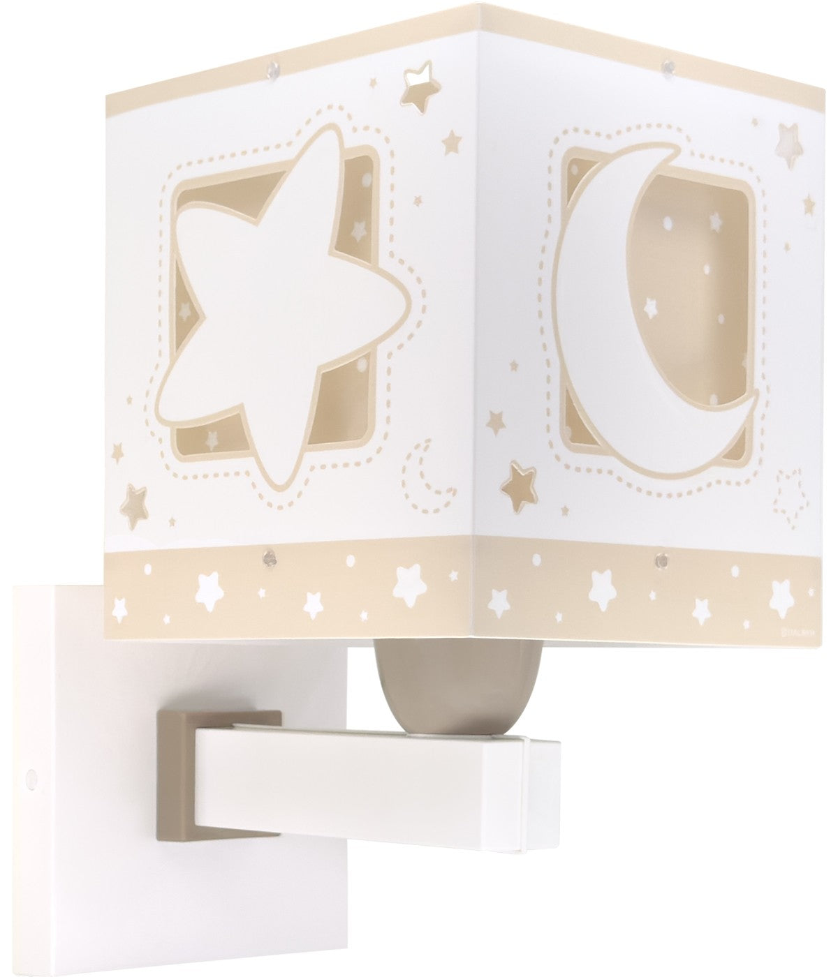 Wandleuchte Moonlight – Luna & Sterne Beige