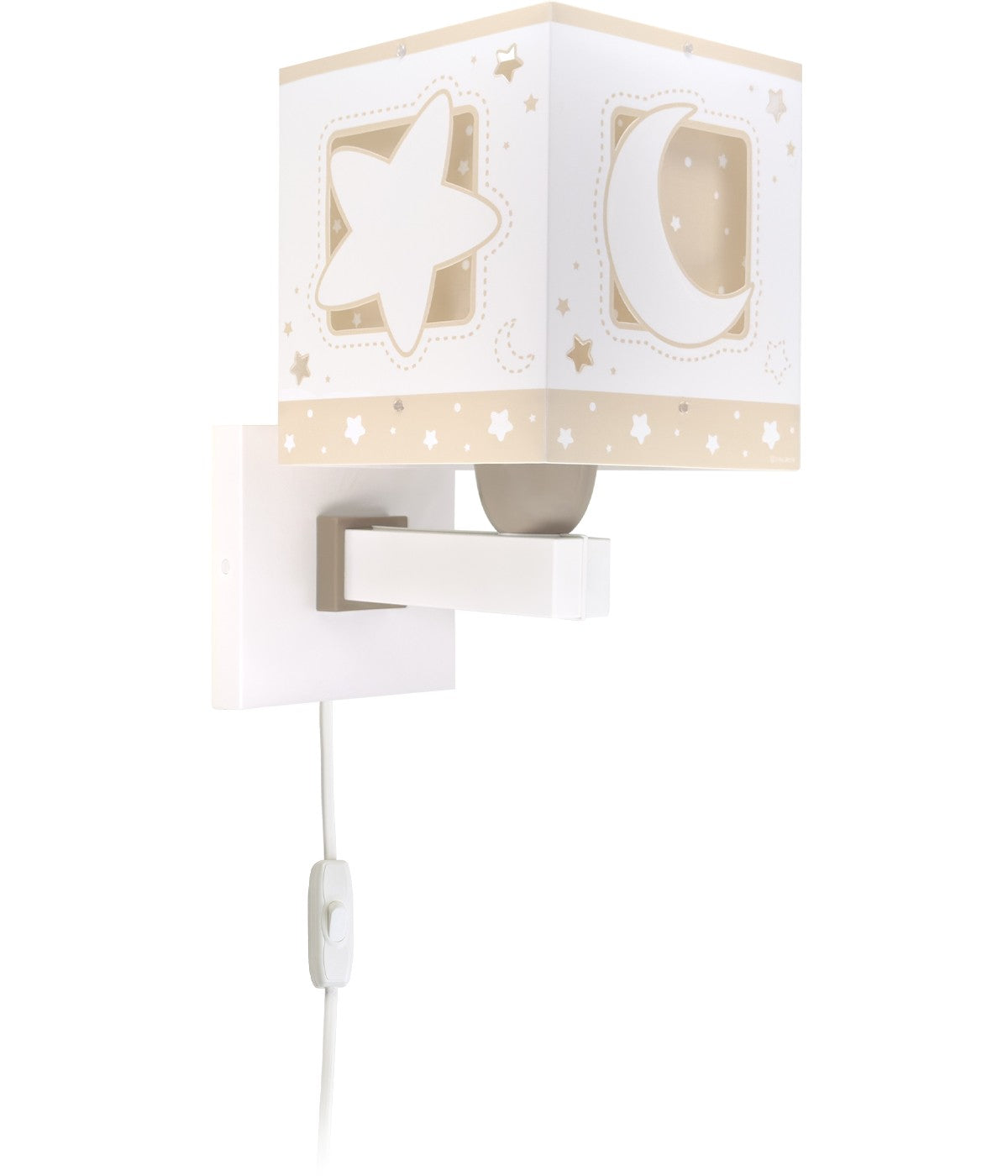 Wandleuchte Moonlight – Luna & Sterne Beige