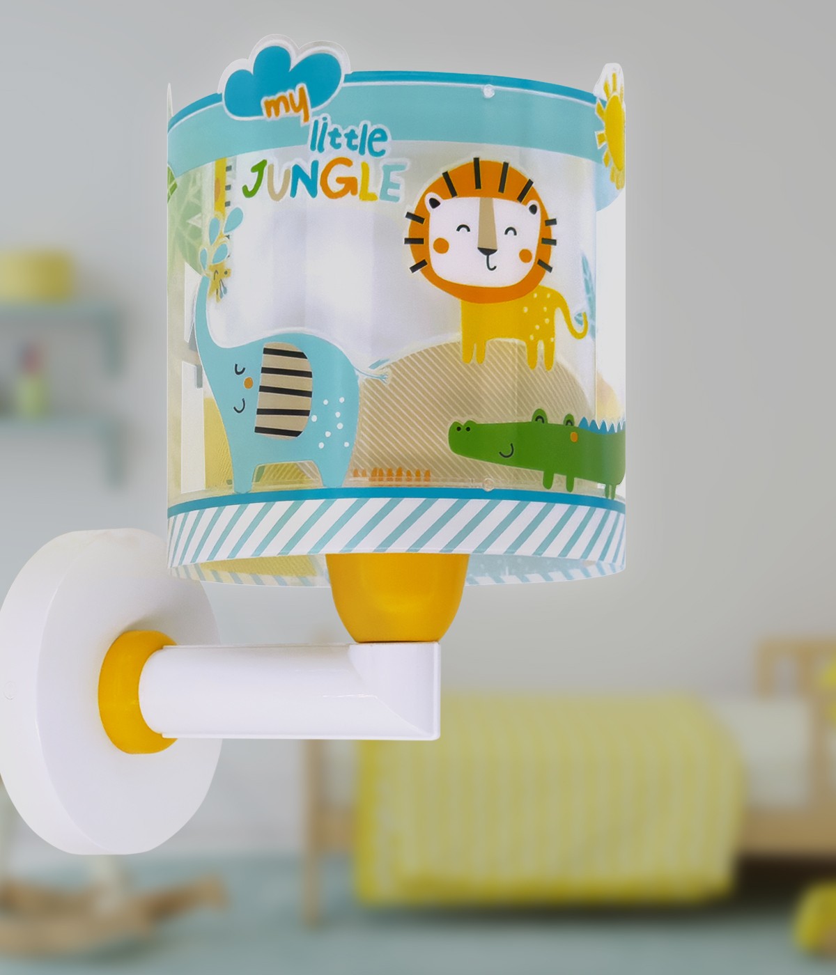 Wandleuchte My Little Jungle – Dschungeltiere