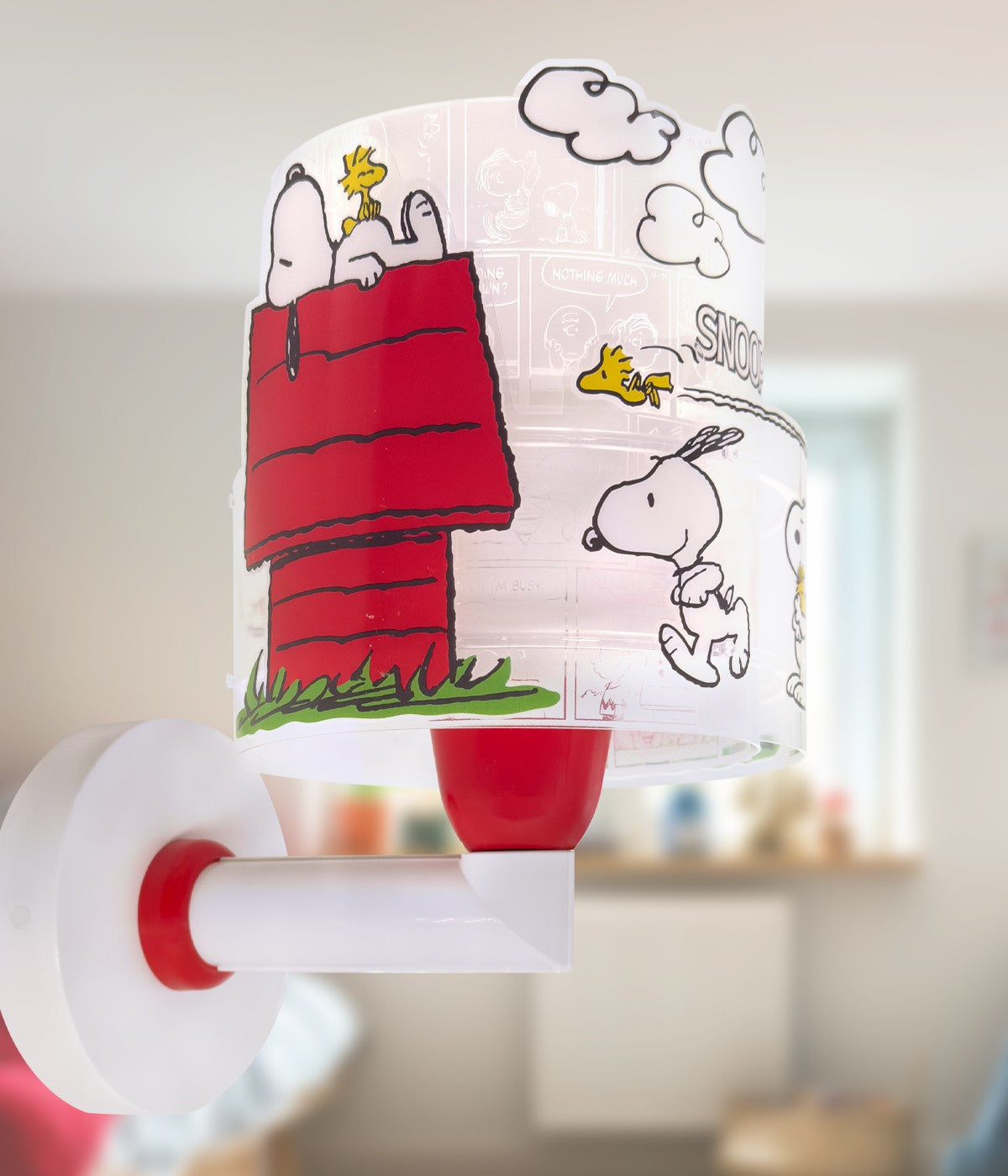 Wandleuchte Snoopy